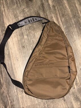 LL Bean Camel bag